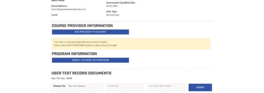 Power4America Account Backend